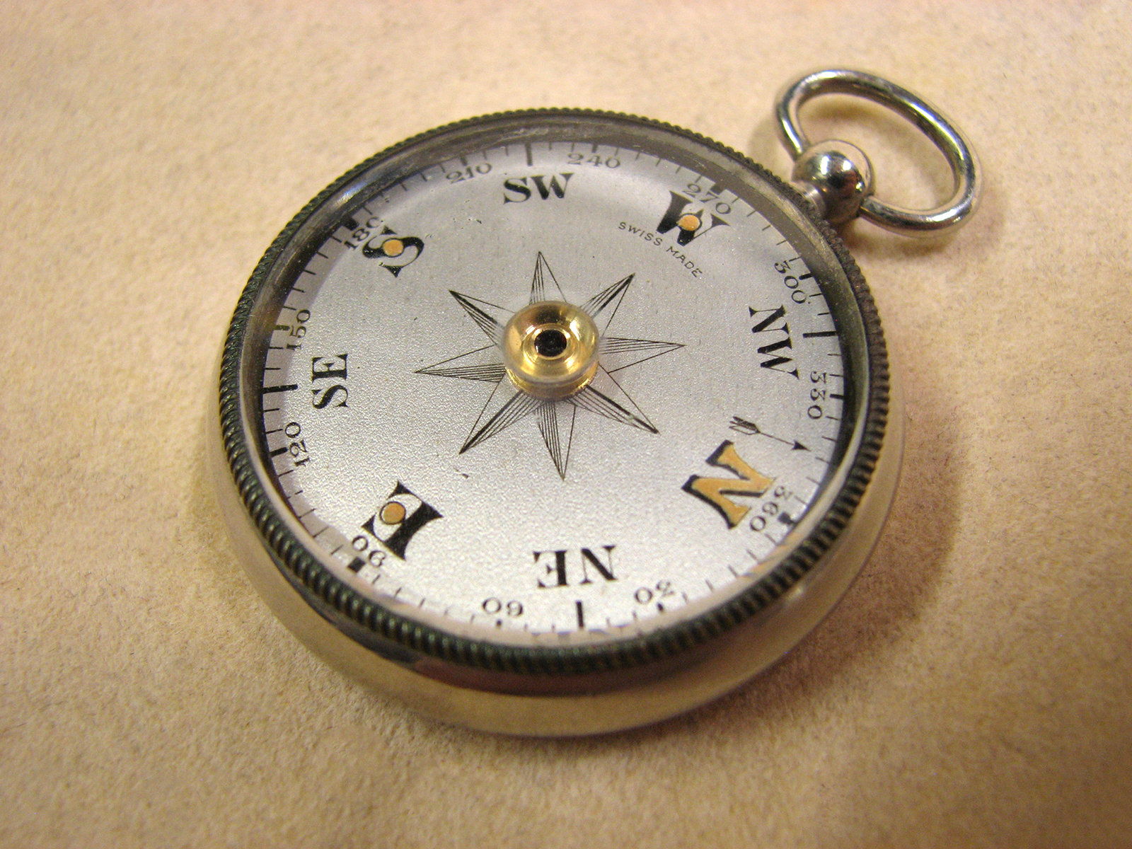 Rare Muller & Vaucher pocket compass circa 1910